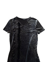 Load image into Gallery viewer, Vintage velvet dress M/L
